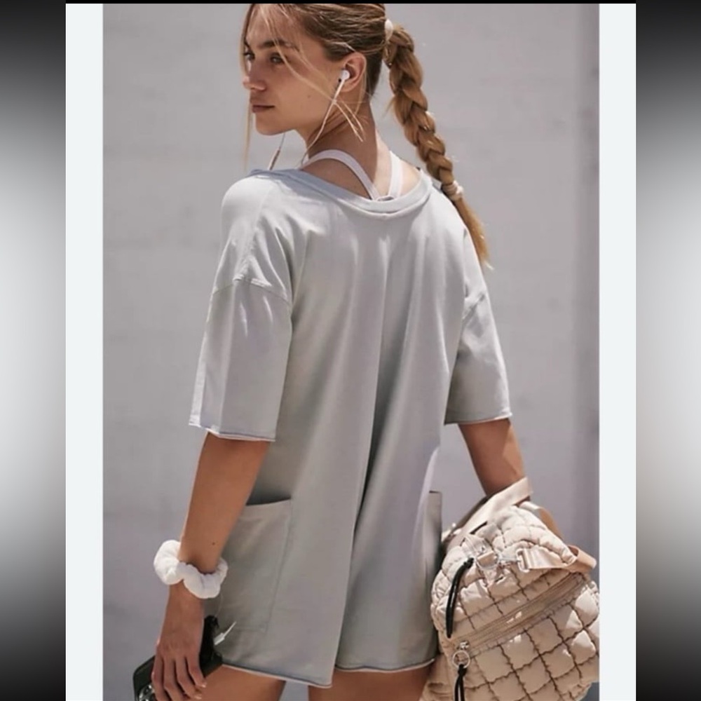 NWT Free People FP Movement Hot Shot Tee Romper